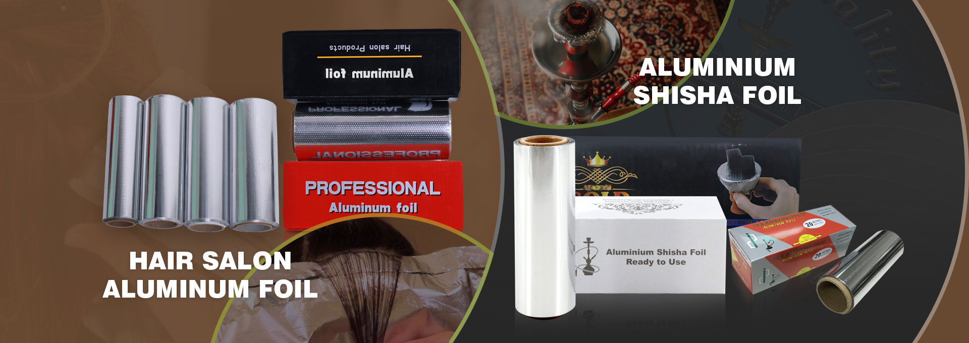 Aluminum Hairdressing Foil and Shisha Foil